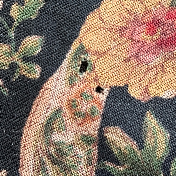 Vintage Ramsey of Dublin floral wool floral a-line maxi skirt - Picture 4 of 10